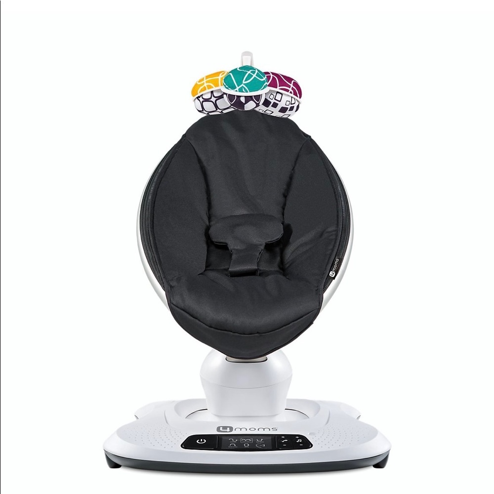 4moms Mamaroo 4 classic multi motion baby swing in black